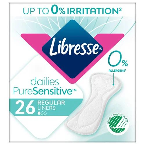 Прокладки щоденні Libresse Pure Sensitive Normal 26шт