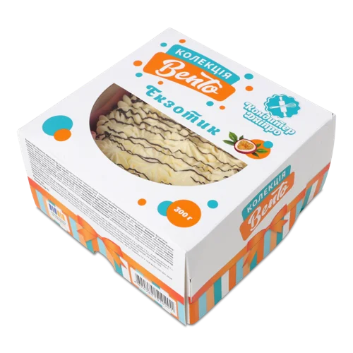 Торт Екзотик, Вищого Ґатунку, Картонна Упаковка, 300г