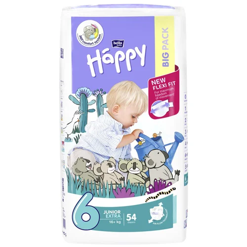 Підгузки Bella Happy Junior Extra 16+кг 54шт