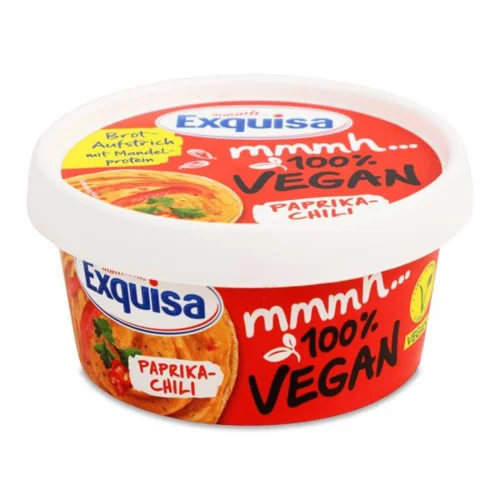 Намазка Exqiusa з паприкою та чілі веганська, 150г