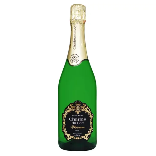 Вино ігристе Charles du Lac Brut Blanc 8,4% 0,75л