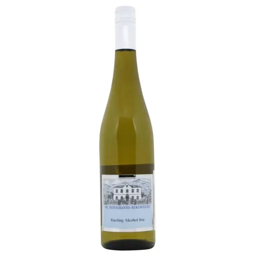 Вино Dr. Heidemanns-Bergweiler Riesling біле напівсолодке безалкогольне 0,75л