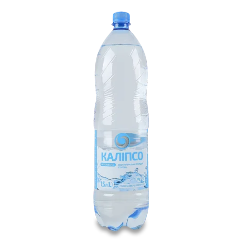 Вода Мінеральна Природна Столова Негазована Каліпсо, Пластикова Пляшка 1.5л