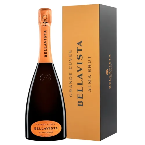 Вино ігристе Bellavista Grande Cuvee Alma Brut Franciacorta біле брют 12,5% 0,75л