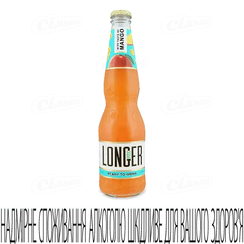 Напій слабоалкогольний LONGmixER манго, 0,33л
