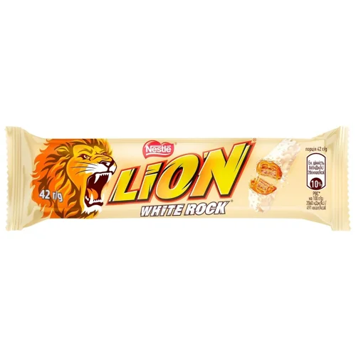 Батончик Lion White Rock 42г