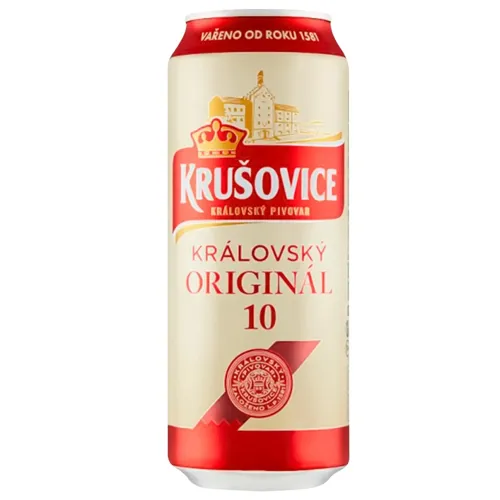 Пиво Krusovice світле 4.2% 0,5л