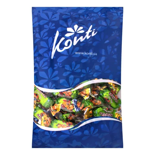 Цукерки Ведмежатко з горіхом Konti кг