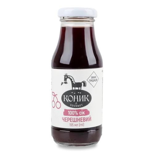 Сік Неосвітлений Пастеризований Черешневий Gourmet, п/пл 195мл