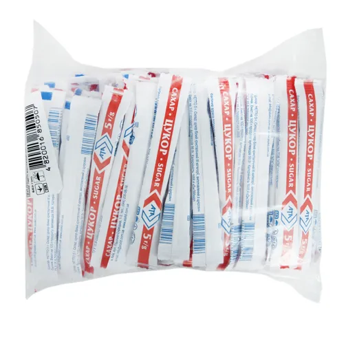 Цукор білий кристалічний порційний АТА м/у 100х5г