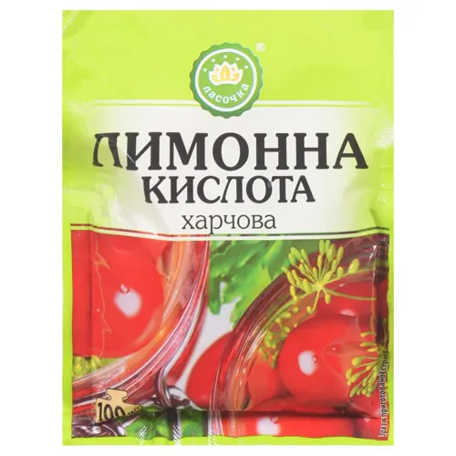Лимонна кислота Ласочка 100г