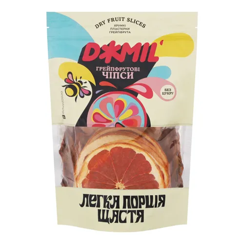 Чіпси фруктові грейпфрутові Dжmil м/у 40г