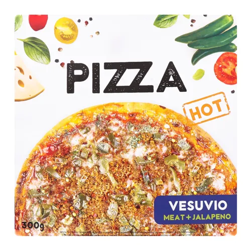 Піца заморожена Meat+Jalapeno Vesuvio Vici 300г