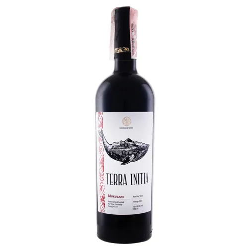 Вино червоне сухе Mukuzani Terra Initia 0.75л 13.5%