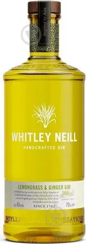 Джин Whitley Neill Лемонграс та імбир 0.7л 43%
