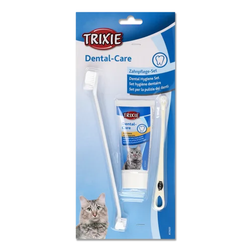 Зубна паста для котів з щіткою, №25620, Trixie, 50 г