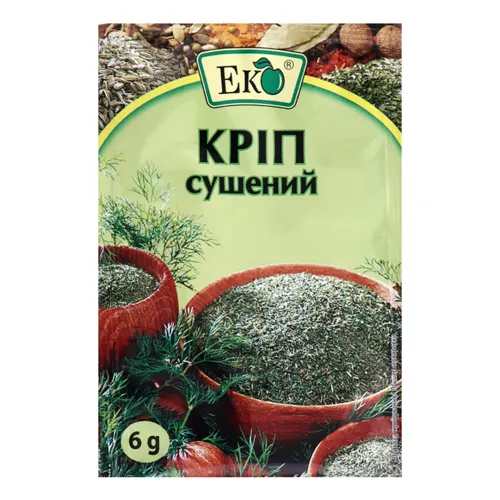 Кріп сушений Еко м/у 6г