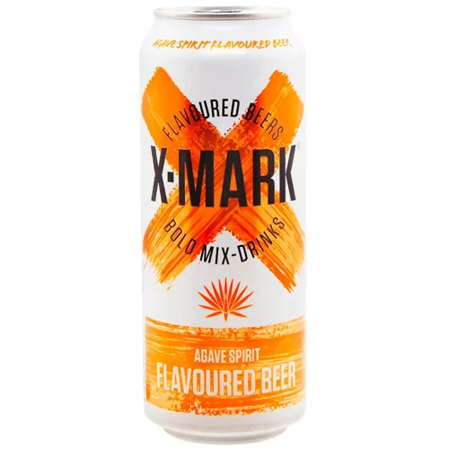 Пиво X-mark Flavoured Beer Agave світле фільтроване 5,9% 0,5л