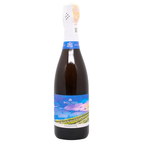 Вино ігристе Soligo Johanniter біле брют 11,5% 0,75л