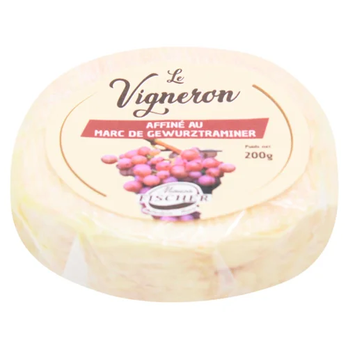 Сир Maison Fischer Le Vigneron Affine Au Marc de Gewurztraminer 200г