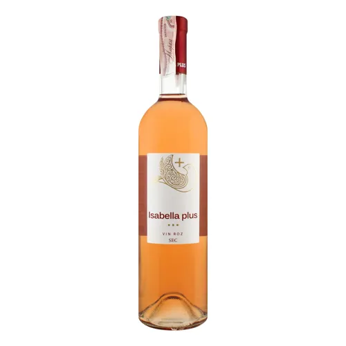 Вино 0.75л 10.5% рожеве сухе Isabella plus пл