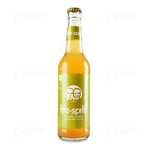 Напій Fritz-sprits Bio Apfelsaftschorle безалкогольний газований, 0,33л