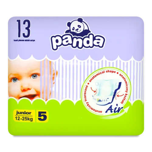Підгузки Panda Junior, 13 шт, в/ґ, з/б
