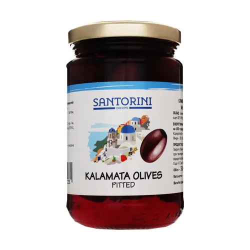 Оливки без кісточки Каламата Santorini Dream, 320г
