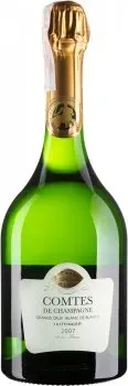 Шампанське Taittinger Comtes de Champagne Blanc de Blancs Brut 2007 біле брют 0.75л 12.5%