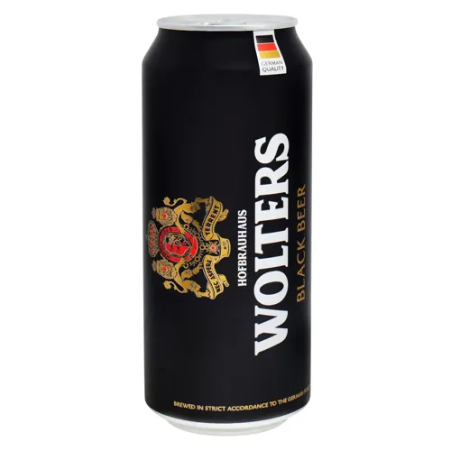 Пиво Wolters Premium Black Pilsner Beer темне 5% 0,5л