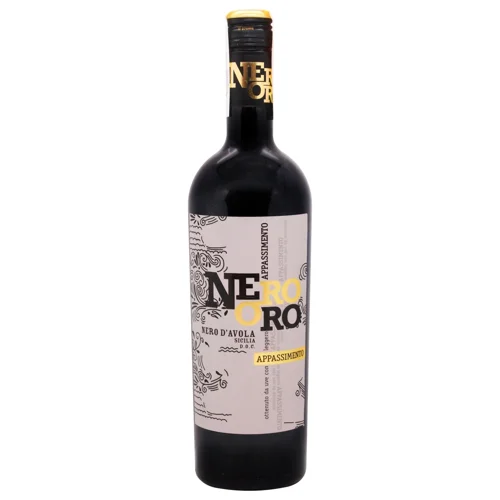 Вино Nero Oro Nero d'Avola Sicilia червоне сухе 14% 0,75л
