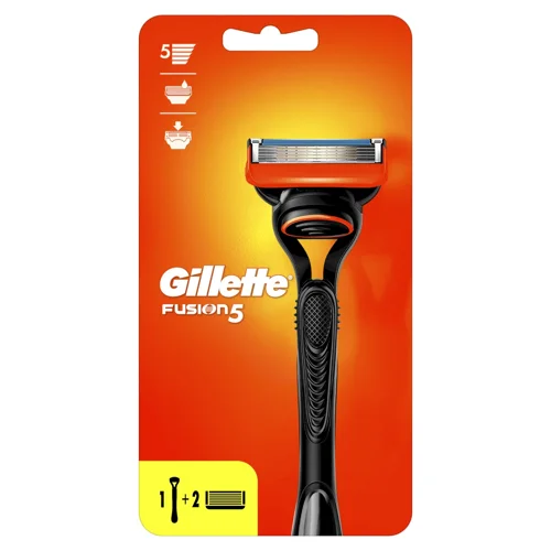 Станок для гоління Gillette Fusion + 2 картриджа