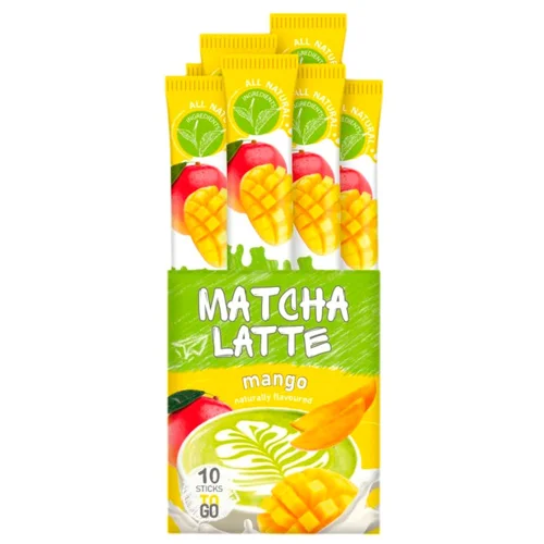 Напій на основі зеленого чаю G'tea! Matcha Latte манго 10г*10шт