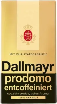 Кава мелена Dallmayr Prodomo Обсмажена без кофеїну 500г