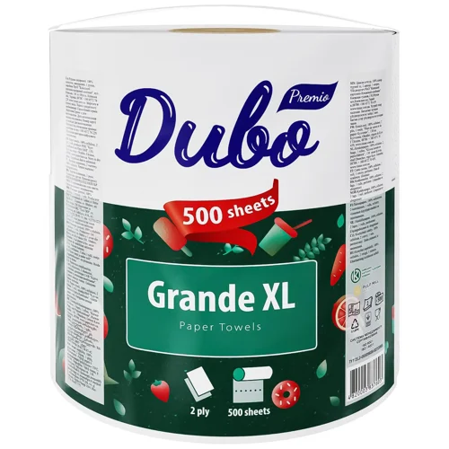 Рушники паперові Диво Premio Grande XL 2-шарові 500 аркушів