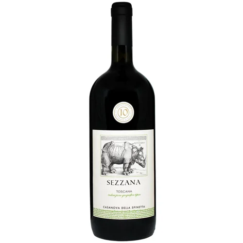 Вино La Spinetta Sezzana Riserva Toscana червоне сухе 14,5% 1,5л