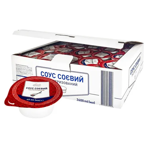 Соус Metro Chef соєвий пастеризований 60од 40мл