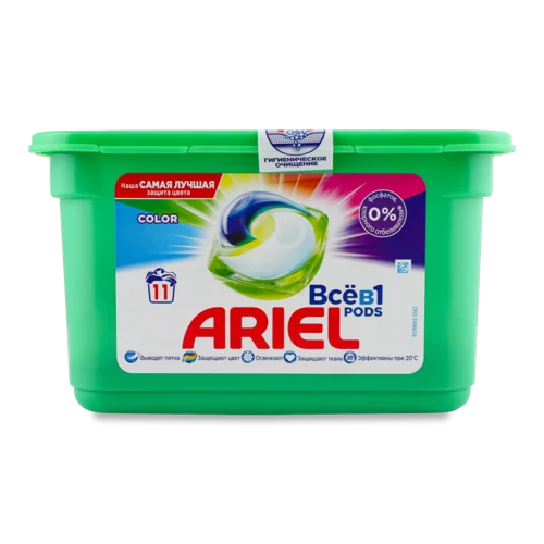 Пральні Капсули Ariel Allin1 PODs Color, 11 Циклів, в/ґ