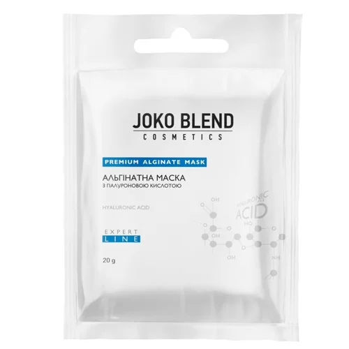 Маска Joko Blend для обличчя альгінатна з гіалуроновою кислотою 20г