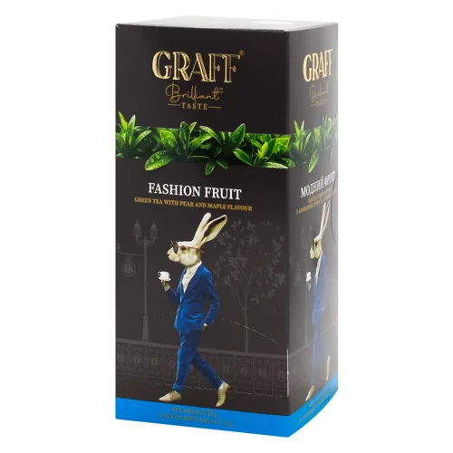 Чай зелений Graff Fashion Fruit 1,5г*20шт