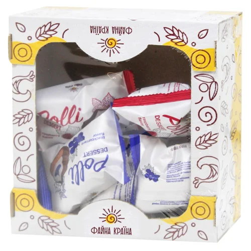 Десерт асорті Поллі Файна Країна 250г