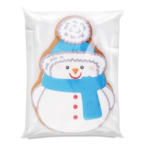 Пряник Глазурований Без Начинки Сніговик 2022, м/у 60г