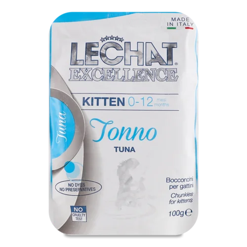 Вологий Повнораціонний Корм Для Кошенят У Желє З Тунця Excellence LeChat Monge, к/у, 100г