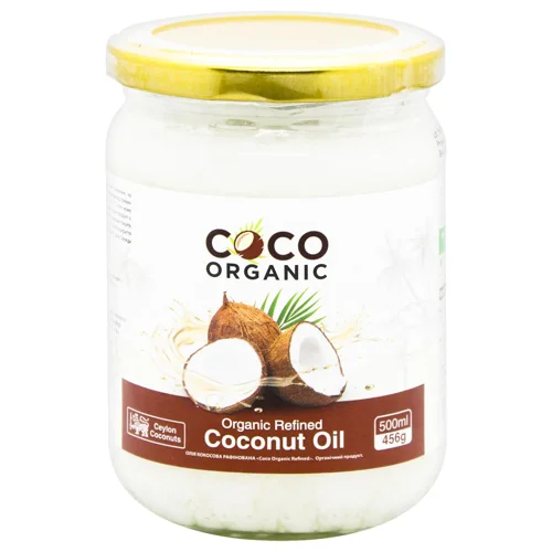 Олія кокосова Coco Organic рафінована 500мл
