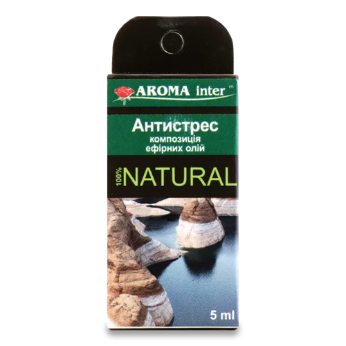 Ефірна Олія Антистрес Aroma Inter, 5мл, натуральна, в/к