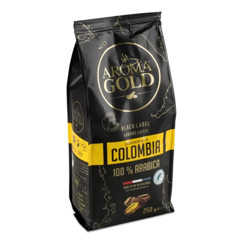 Кава мелена Aroma Gold Black Label Colombia