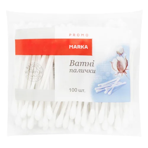 Палички ватні Marka Promo 100шт