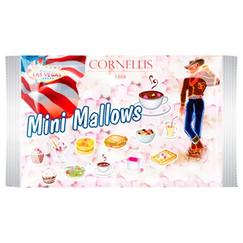 Зефір жувальний Cornellis міні до кави 30г