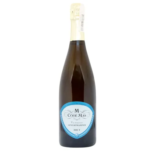 Вино ігристе Cote Mas Gewurztraminer біле брют 12% 0,75л