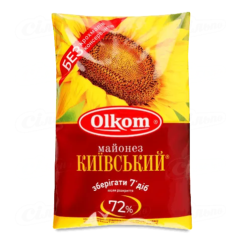 Майонез Олком Київський 72% 200г